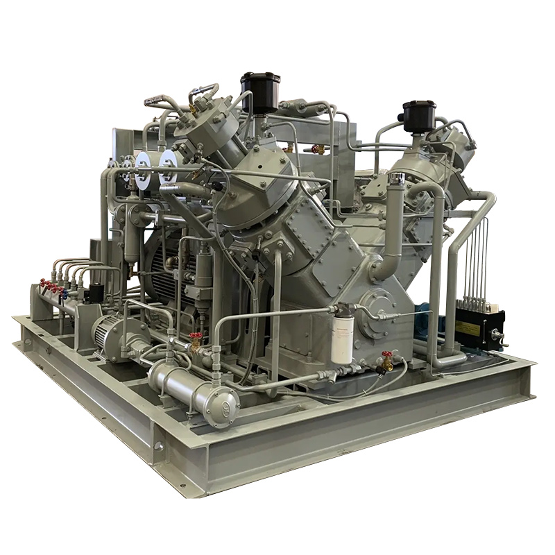Lp Flash Gas Compressor Module Factory Price Atmospheric Inlet Pressure Discharge 24Bar Flow 8.4Nm3 ...