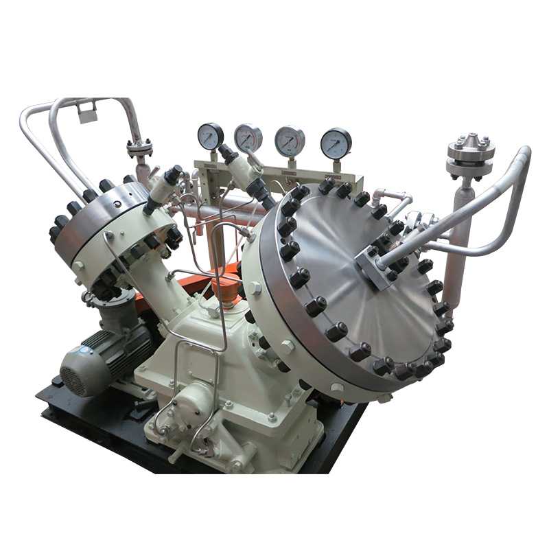 Inlet 4Bar Discharge 160Bar Flow 5Nm3/h C4H8 Booster Compressor 5.5KW ...